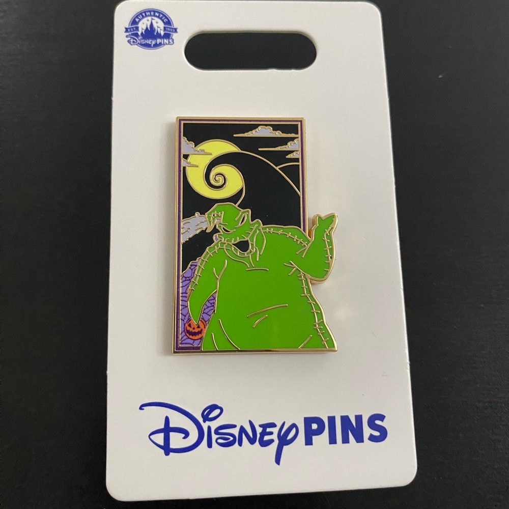 Disney Oogie Boogie Nightmare Before Christmas Authentic Diamond Pin